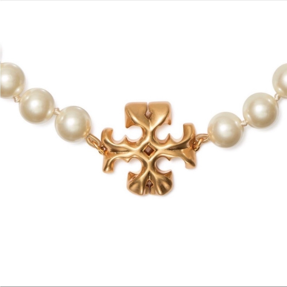 Sold out Roxanne pearl Logo statement necklace - Picture 4 of 7